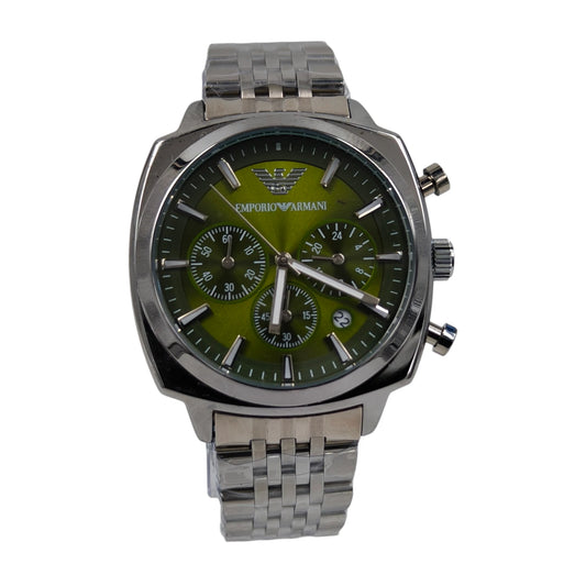 Premium Emerald Green Chronograph Watch