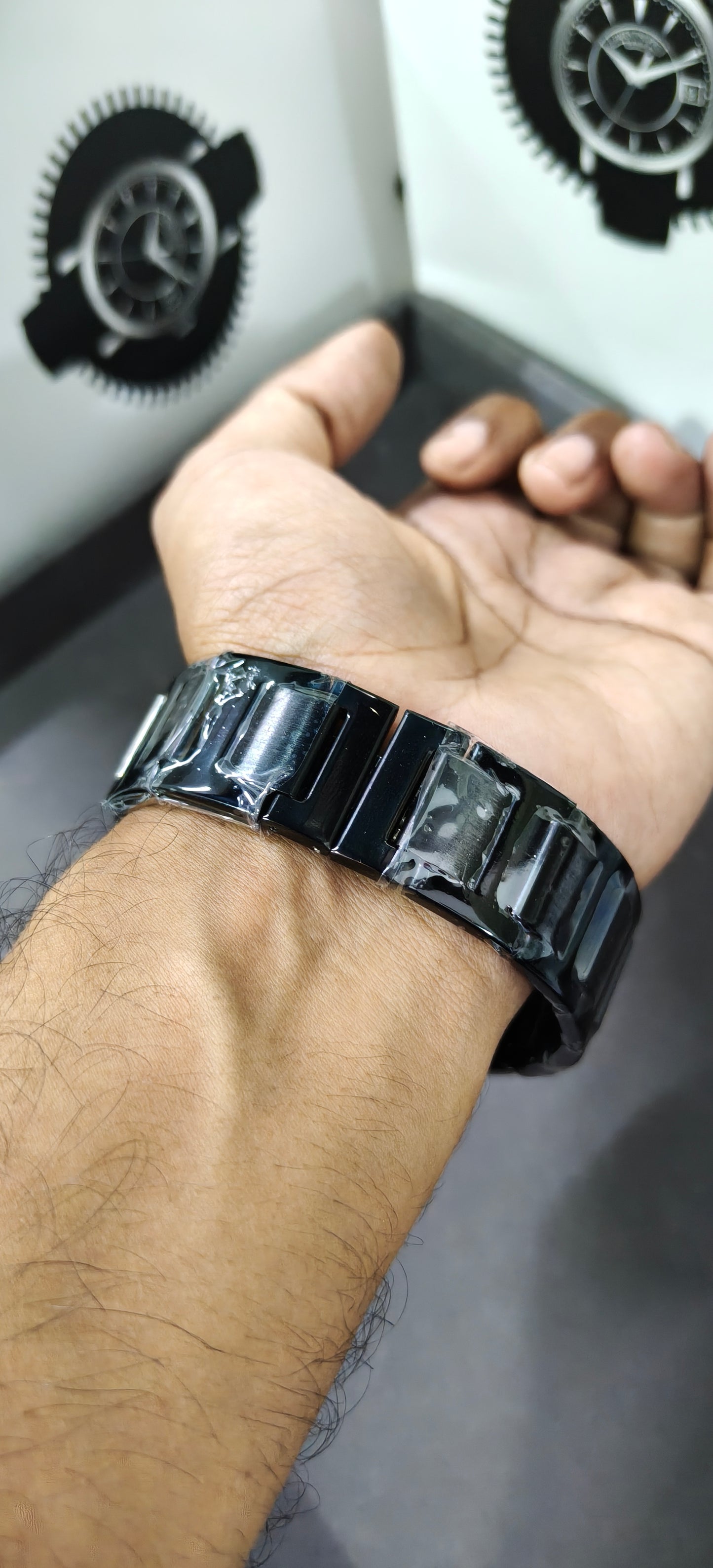 Luxury Black Steel Fashion Watch