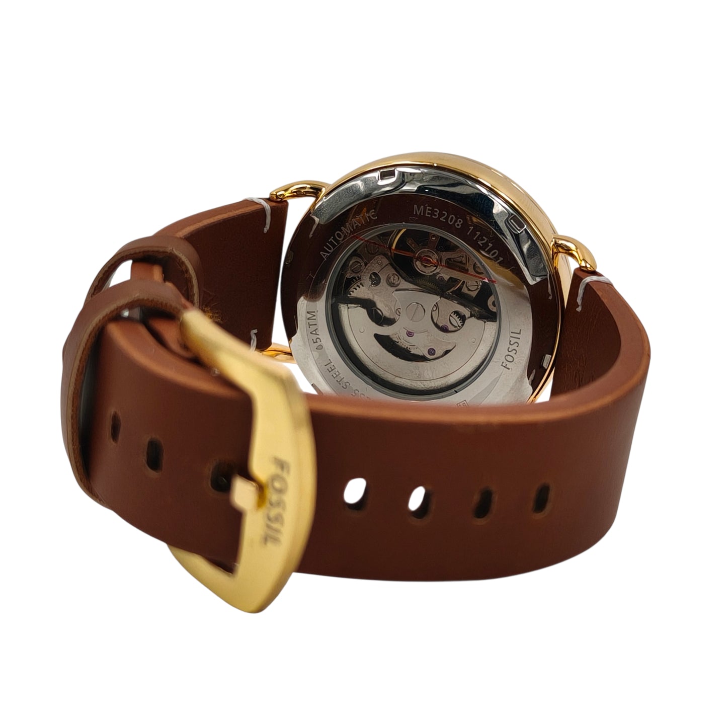 Premium Automatic Open-Heart Gold Watch