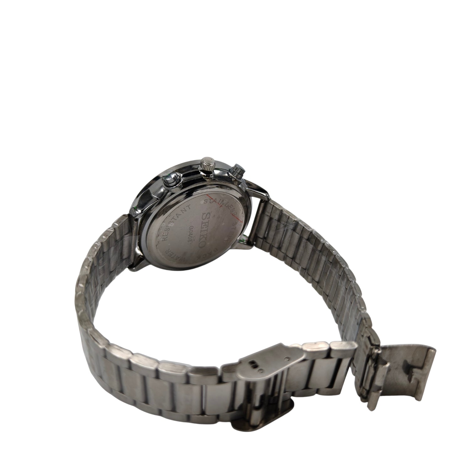 Premium Silver Chronograph Watch