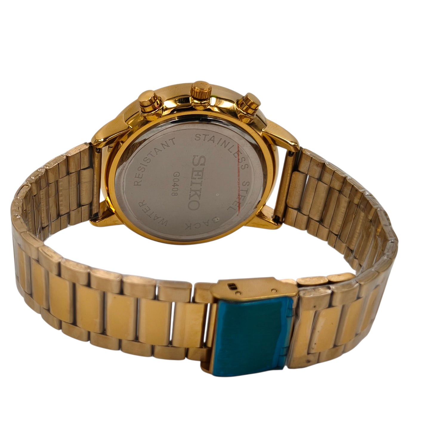 Premium Gold Chronograph Watch