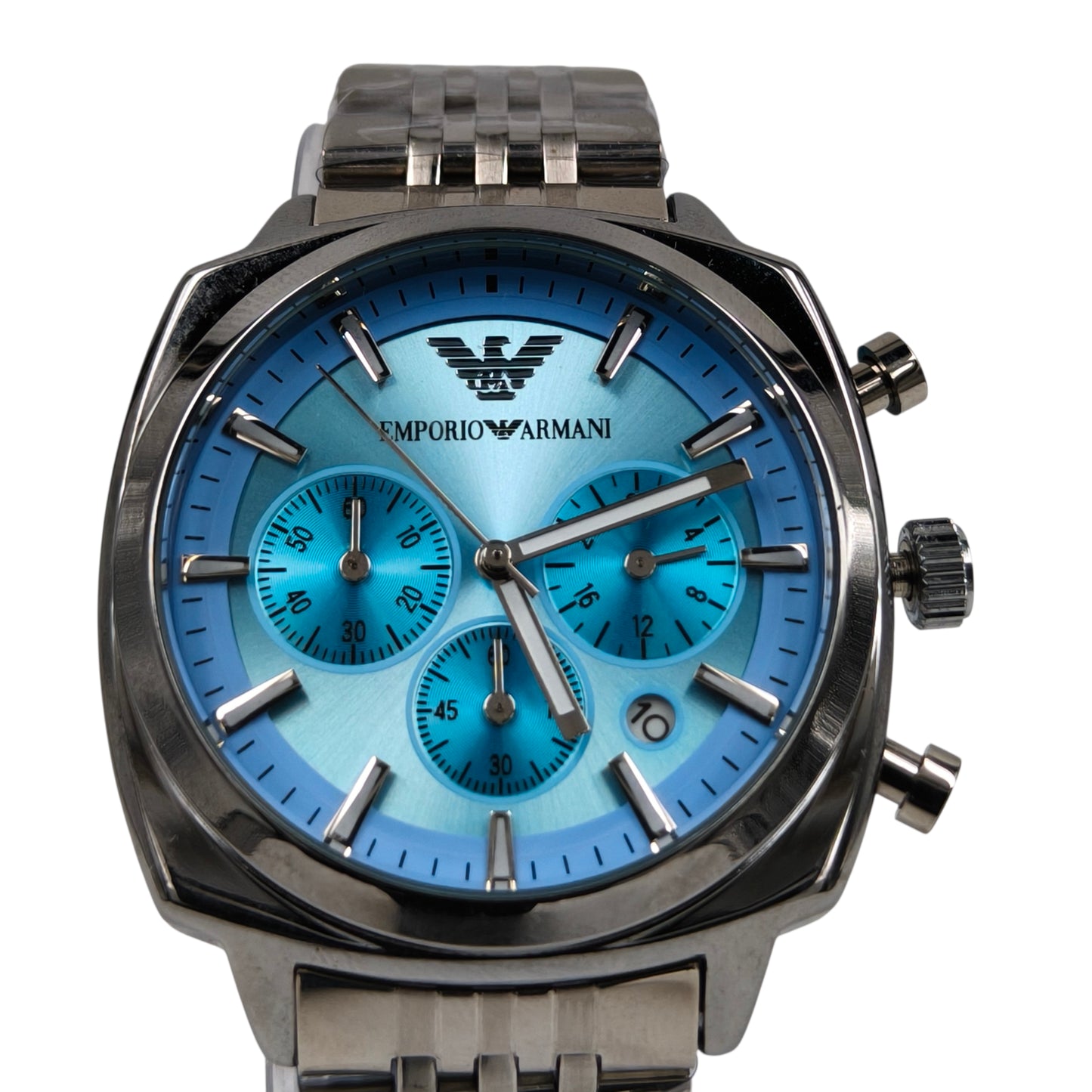 Premium Ice Blue Chronograph Watch