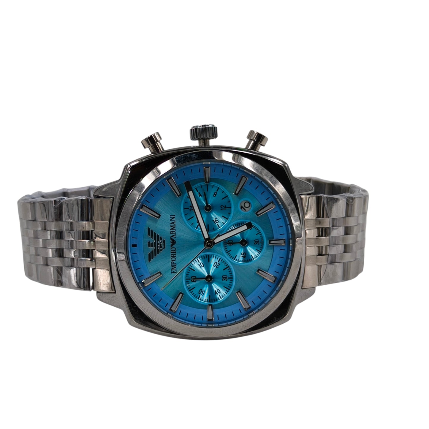 Premium Ice Blue Chronograph Watch