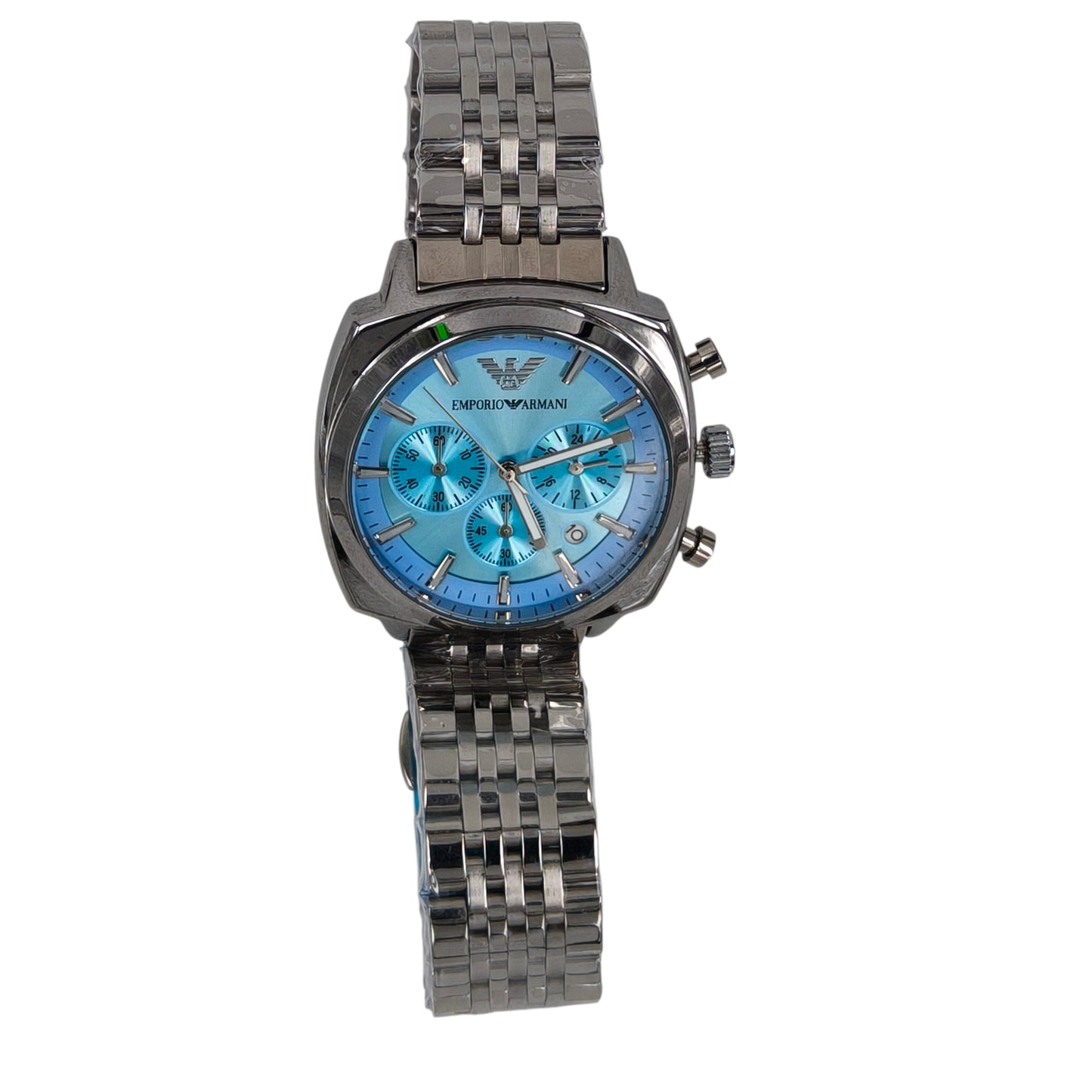 Premium Ice Blue Chronograph Watch