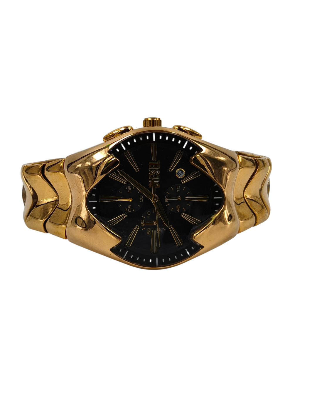 Premium Gold Chronograph Statement Watch