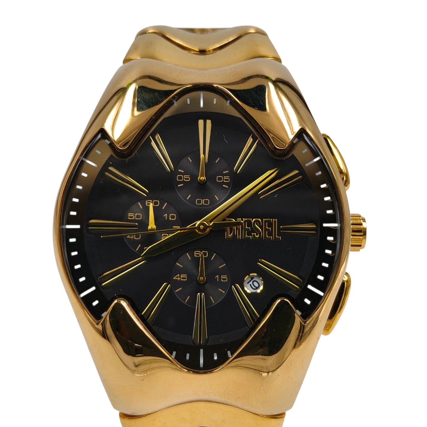 Premium Gold Chronograph Statement Watch