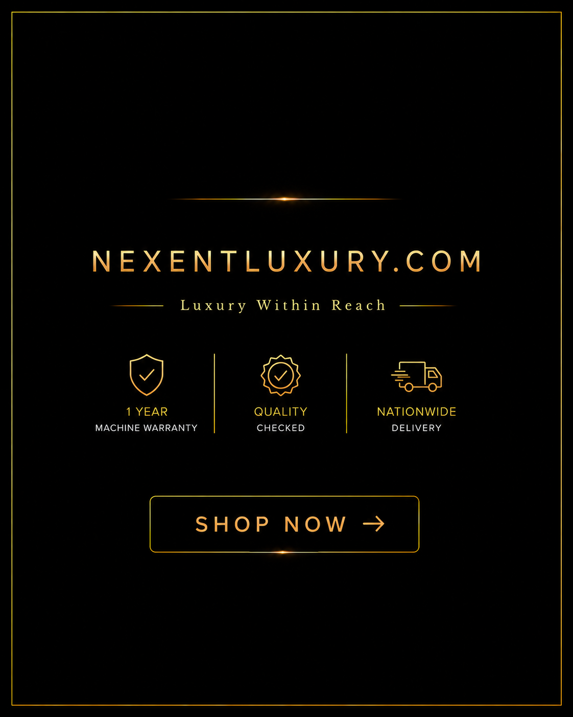 Premium Gold Chronograph Statement Watch