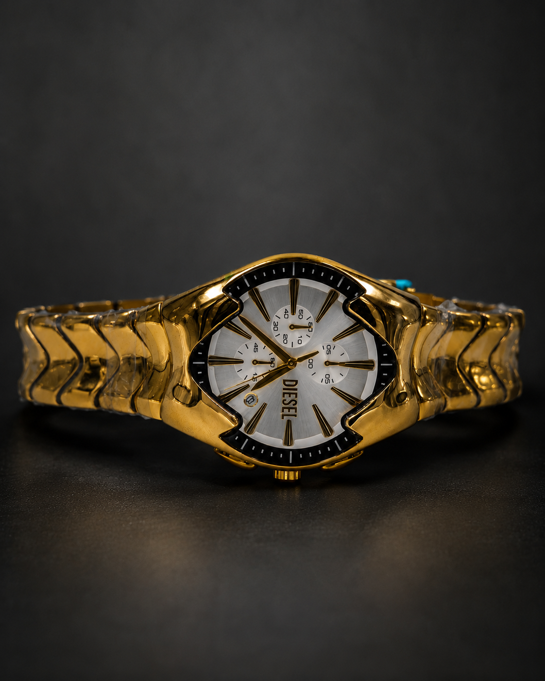 Premium Gold Chronograph Watch