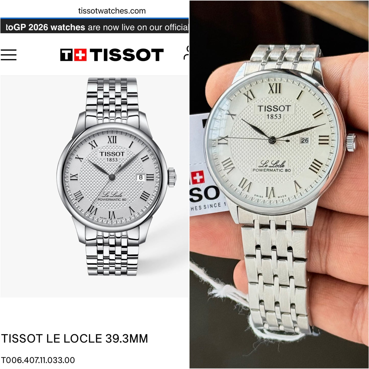 Premium Classic Quartz Watch – Textured Dial Stainless Steel Edition