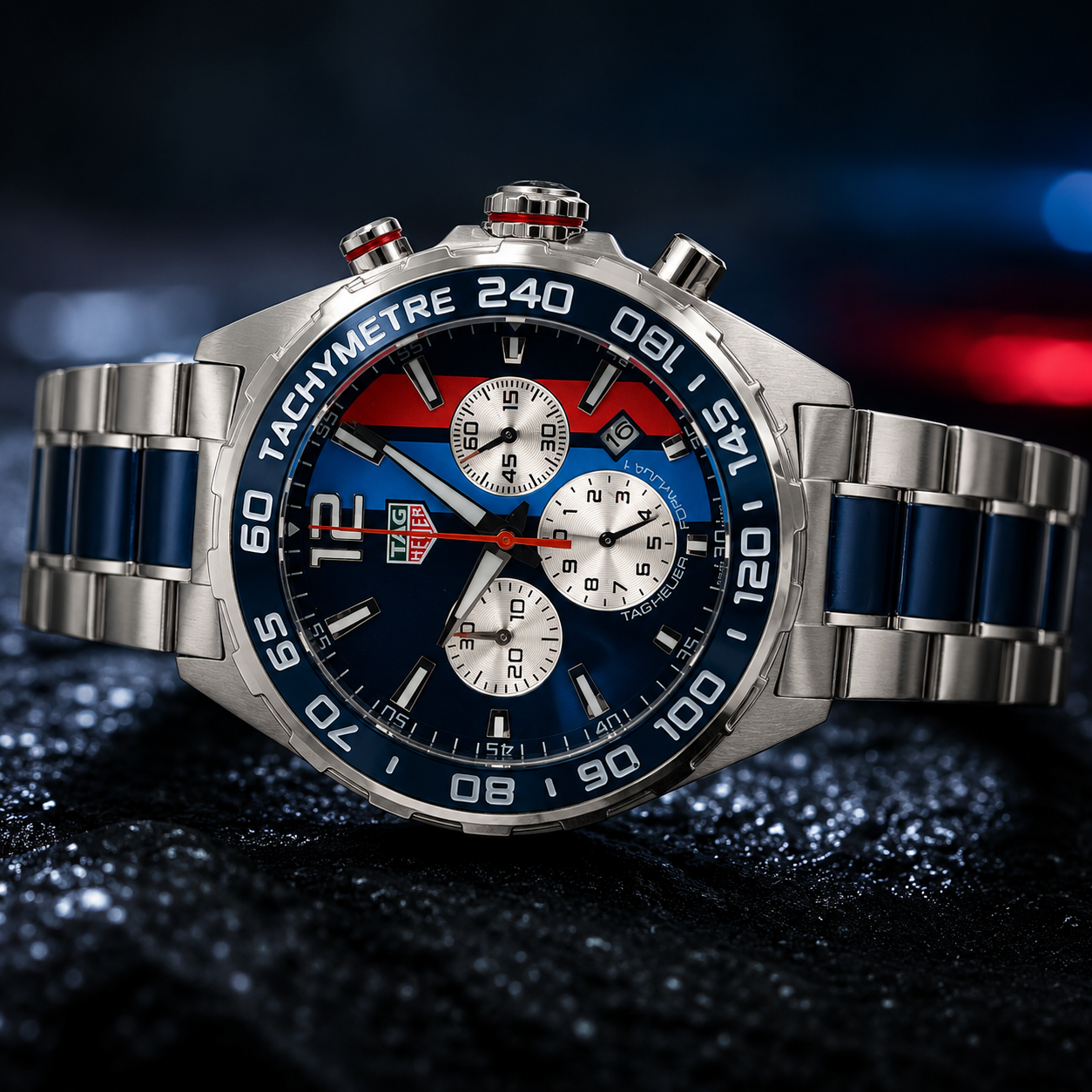 Nexent Velocity Blue Racing Chronograph Watch