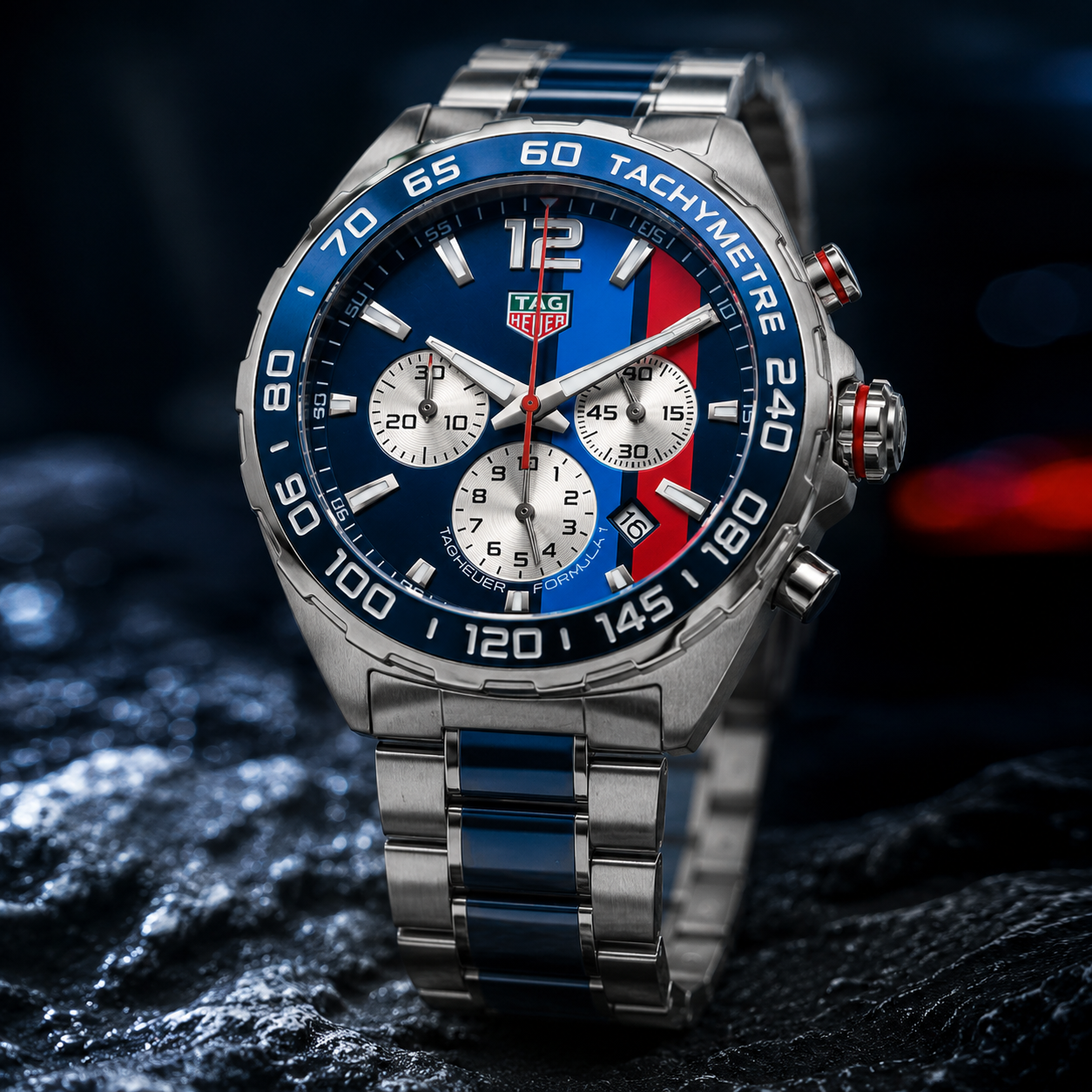 Nexent Velocity Blue Racing Chronograph Watch