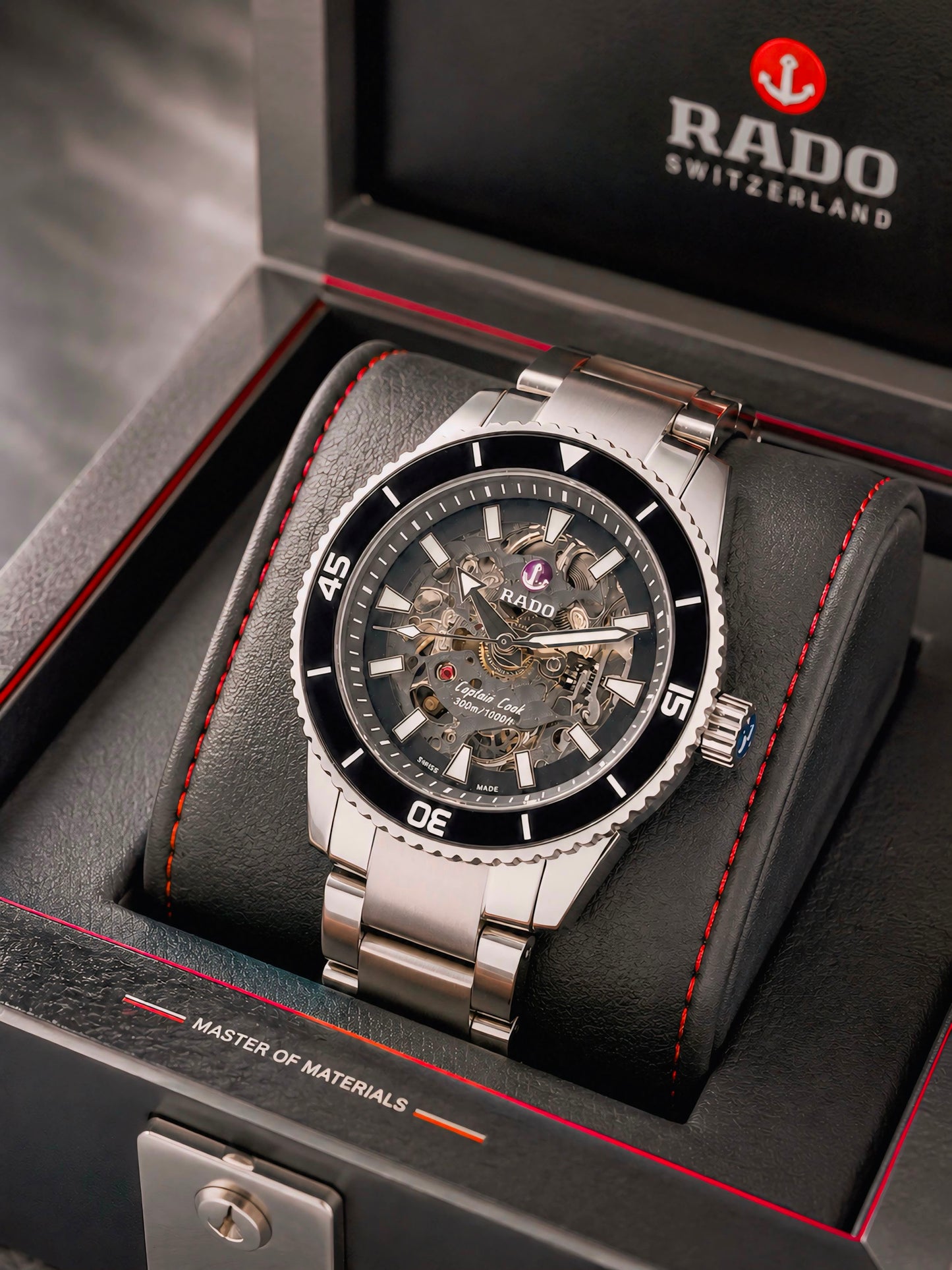Rado Captain Cook Automatic Skeleton Watch