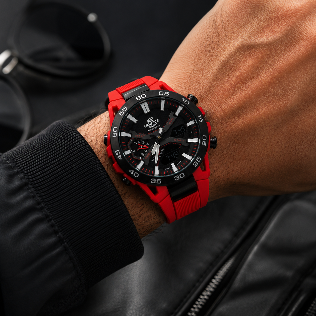 Velocity Red Solar-Tech Sport Watch