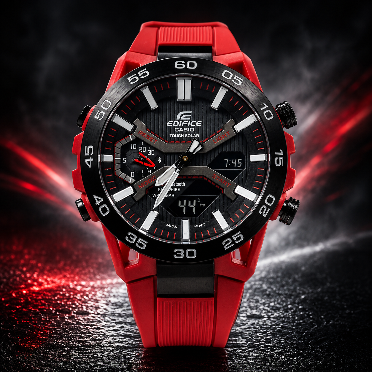 Velocity Red Solar-Tech Sport Watch