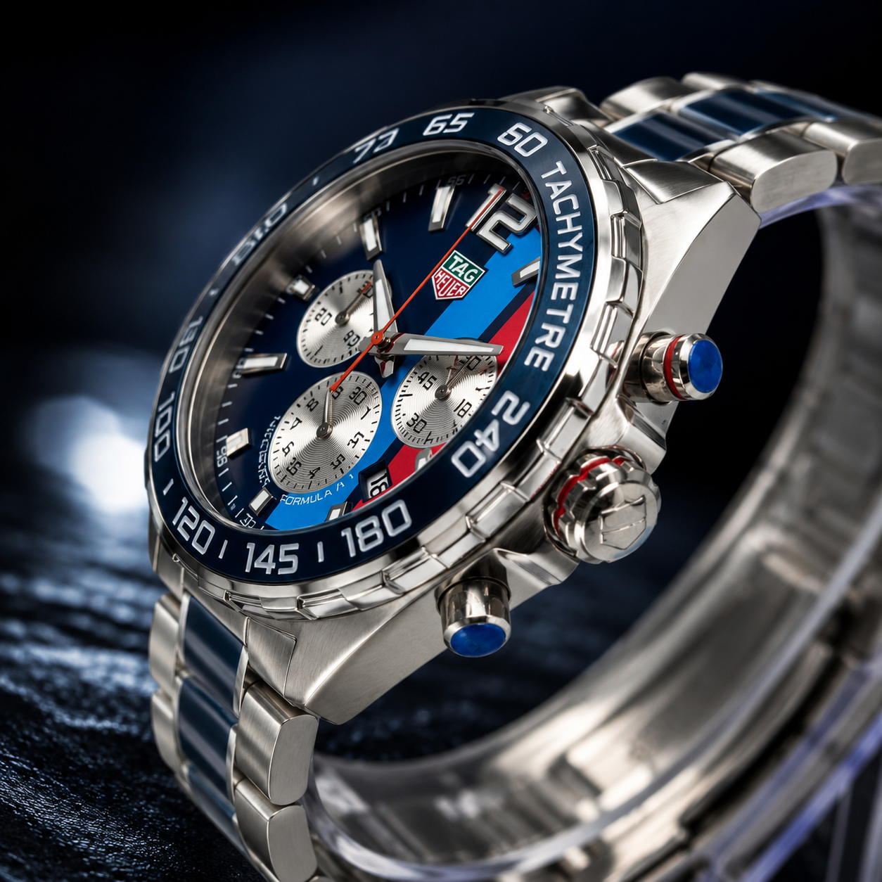 Nexent Velocity Blue Racing Chronograph Watch