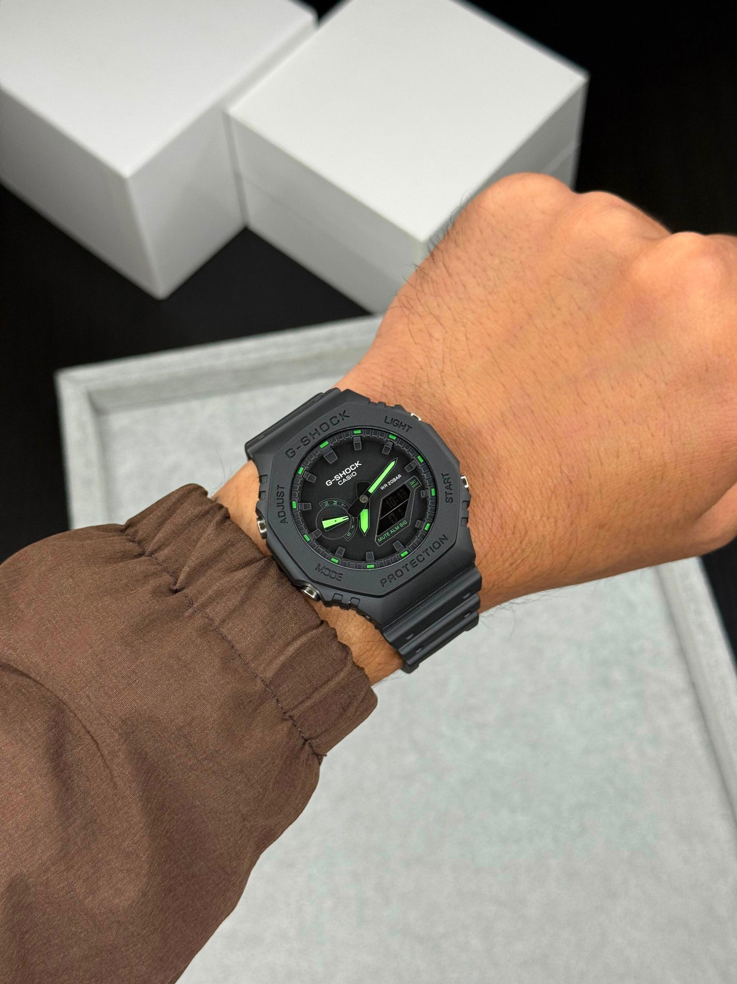 Casio G-Shock GA-2100 Analog-Digital Resin Watch – Shock Resistant | 200M Water Resistant